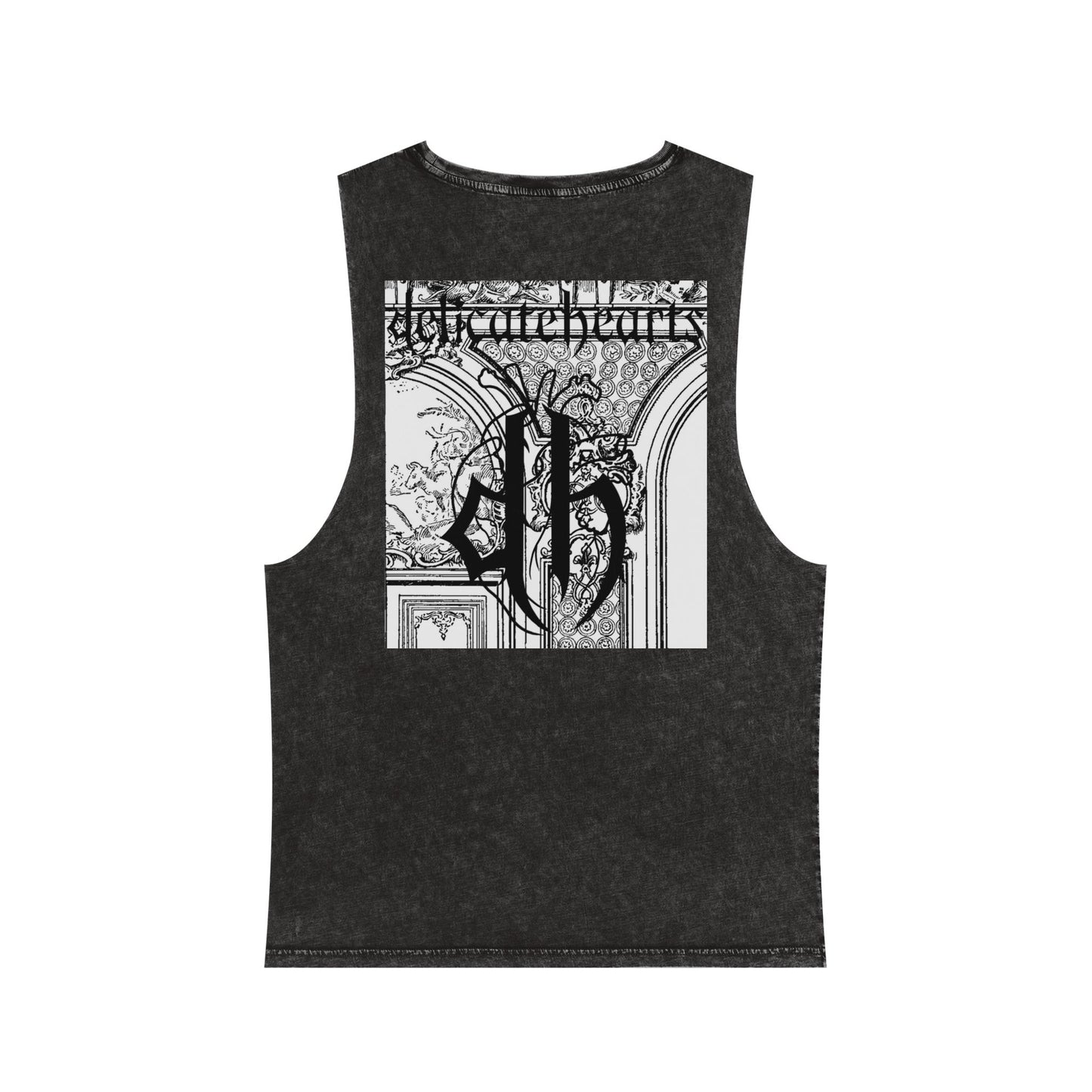 Delicate Hearts Stone Wash Architecture Shirt