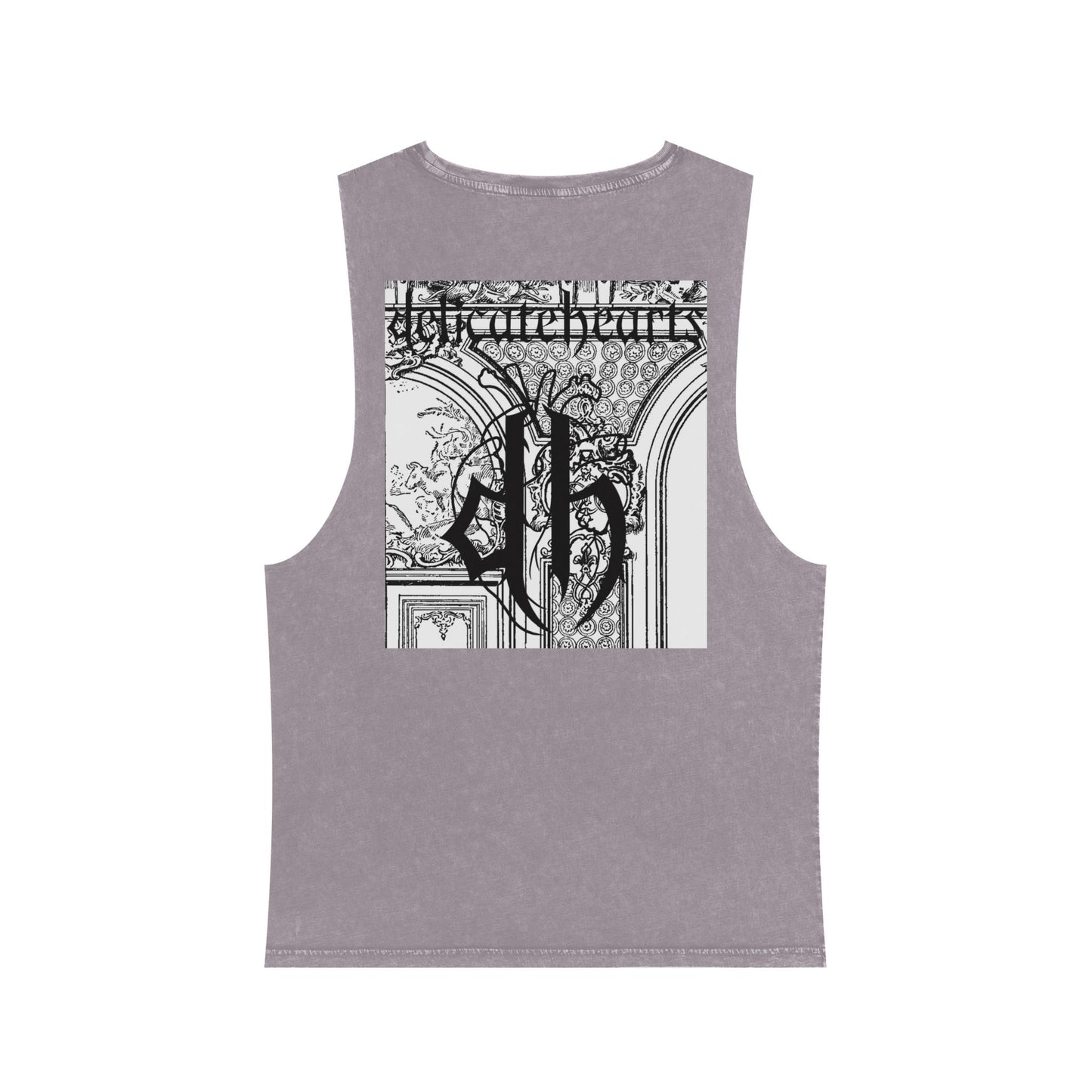 Delicate Hearts Stone Wash Architecture Shirt