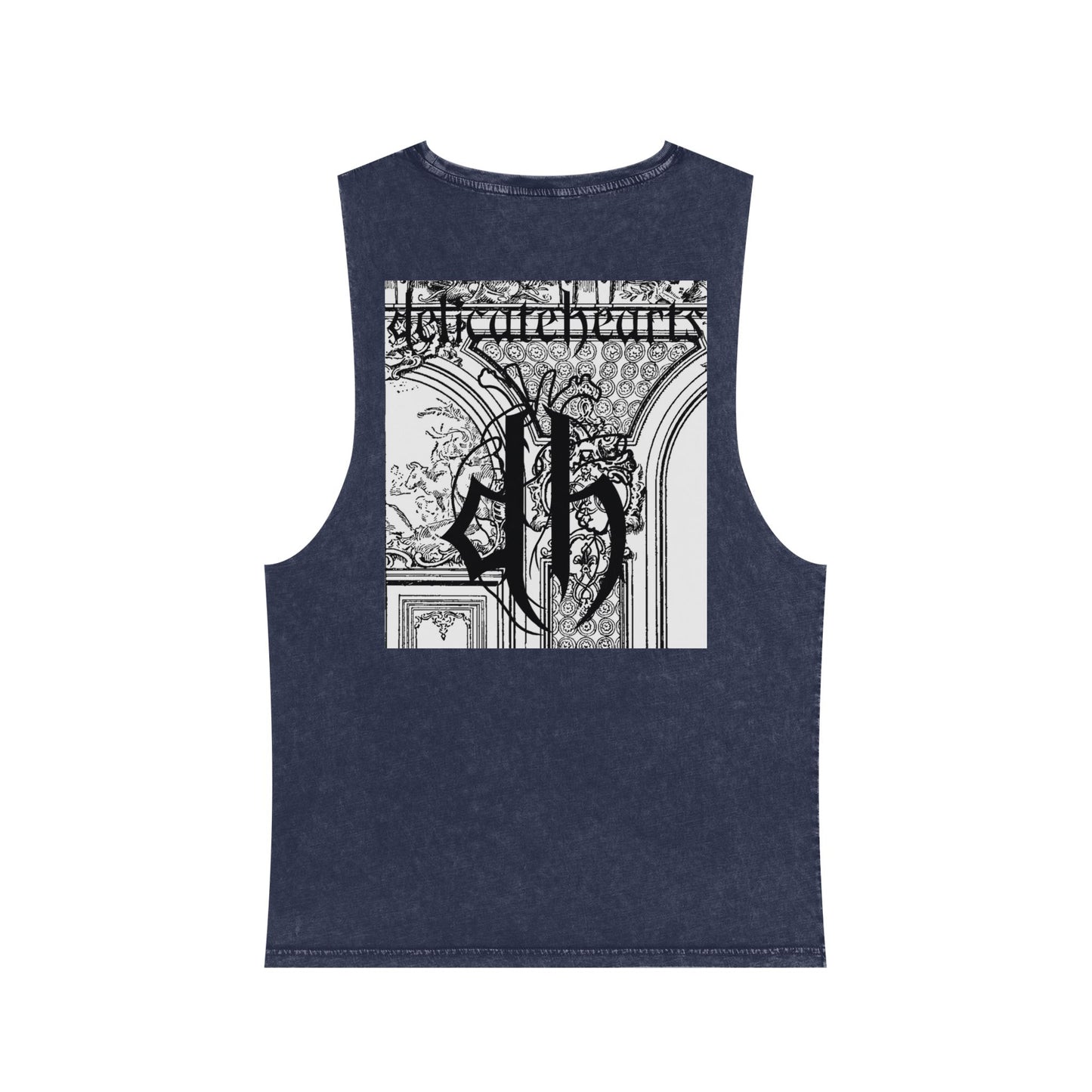Delicate Hearts Stone Wash Architecture Shirt