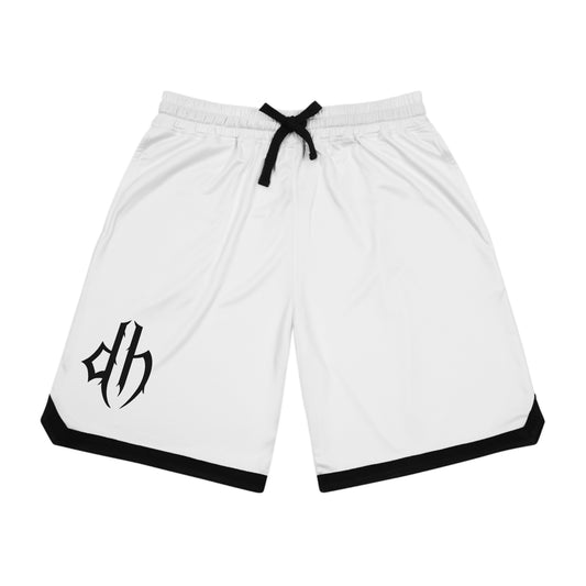 DH Men's Basketball Ribbed Shorts + Pocket Logo