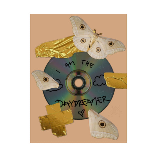 Dreamy Matte Vertical Poster | 'I Am The Daydreamer' Art Print