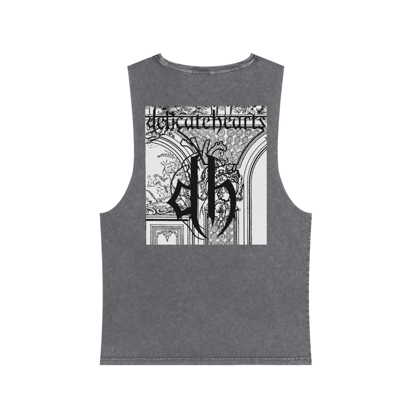 Delicate Hearts Stone Wash Architecture Shirt