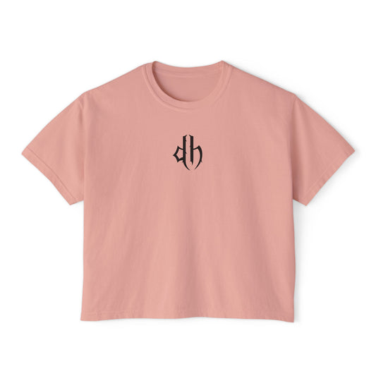 Delicate Hearts Women's Boxy Tee Architecture