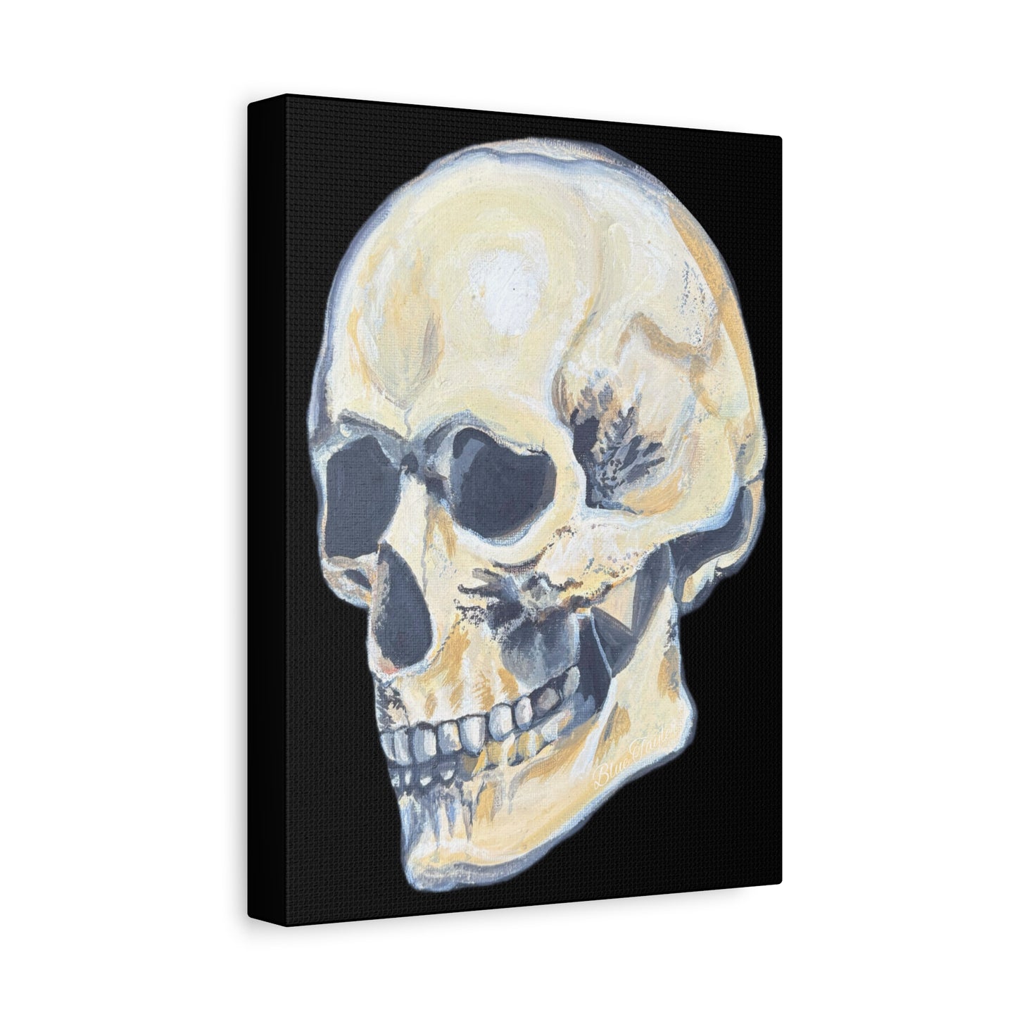VG Skull Art Canvas Wall Decor