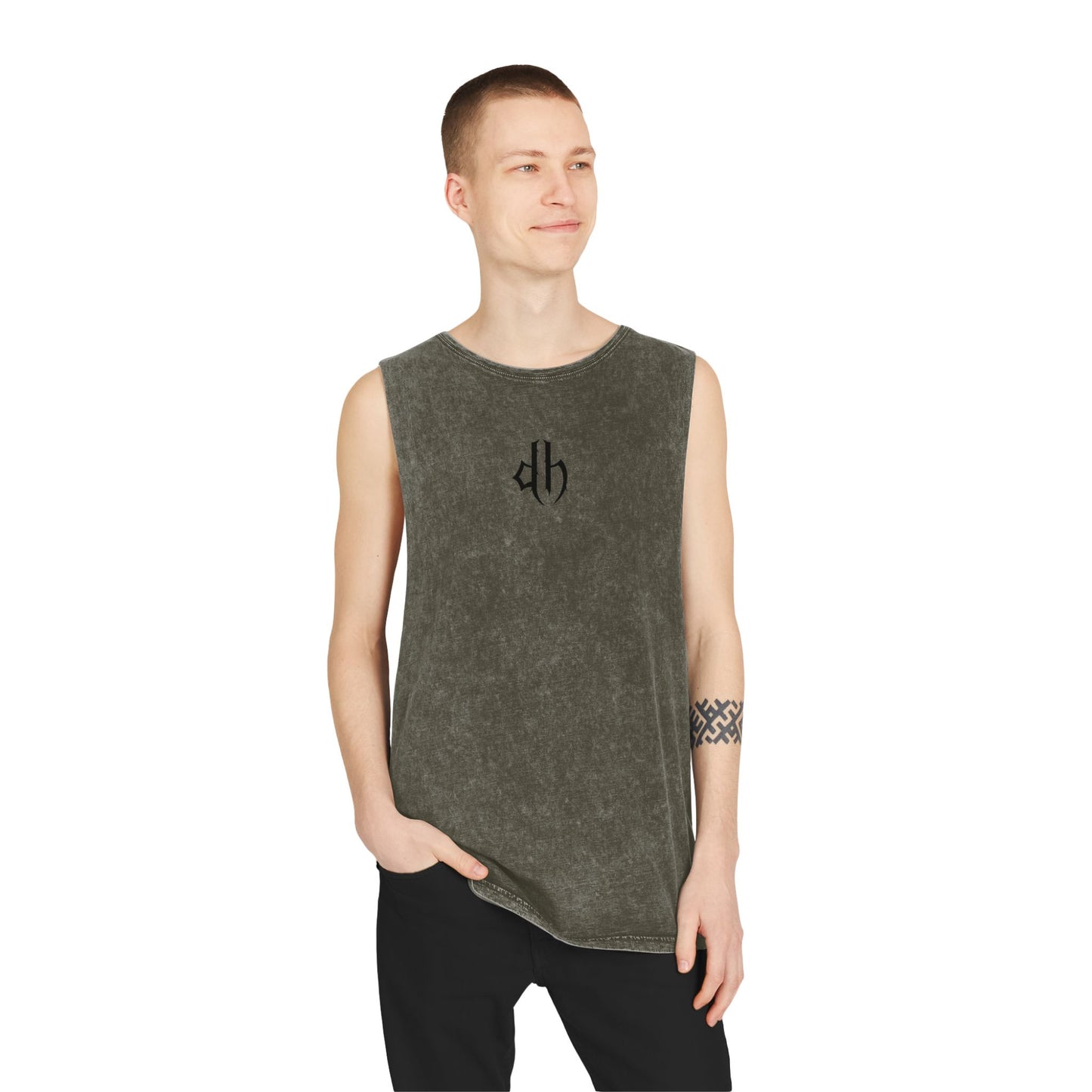 Delicate Hearts Stone Wash Architecture Shirt