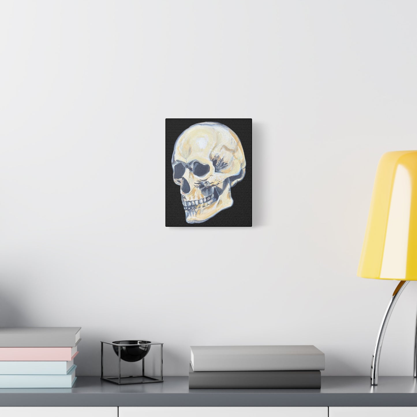 VG Skull Art Canvas Wall Decor