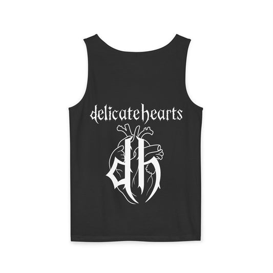 Delicate Hearts Graphic Tank Top