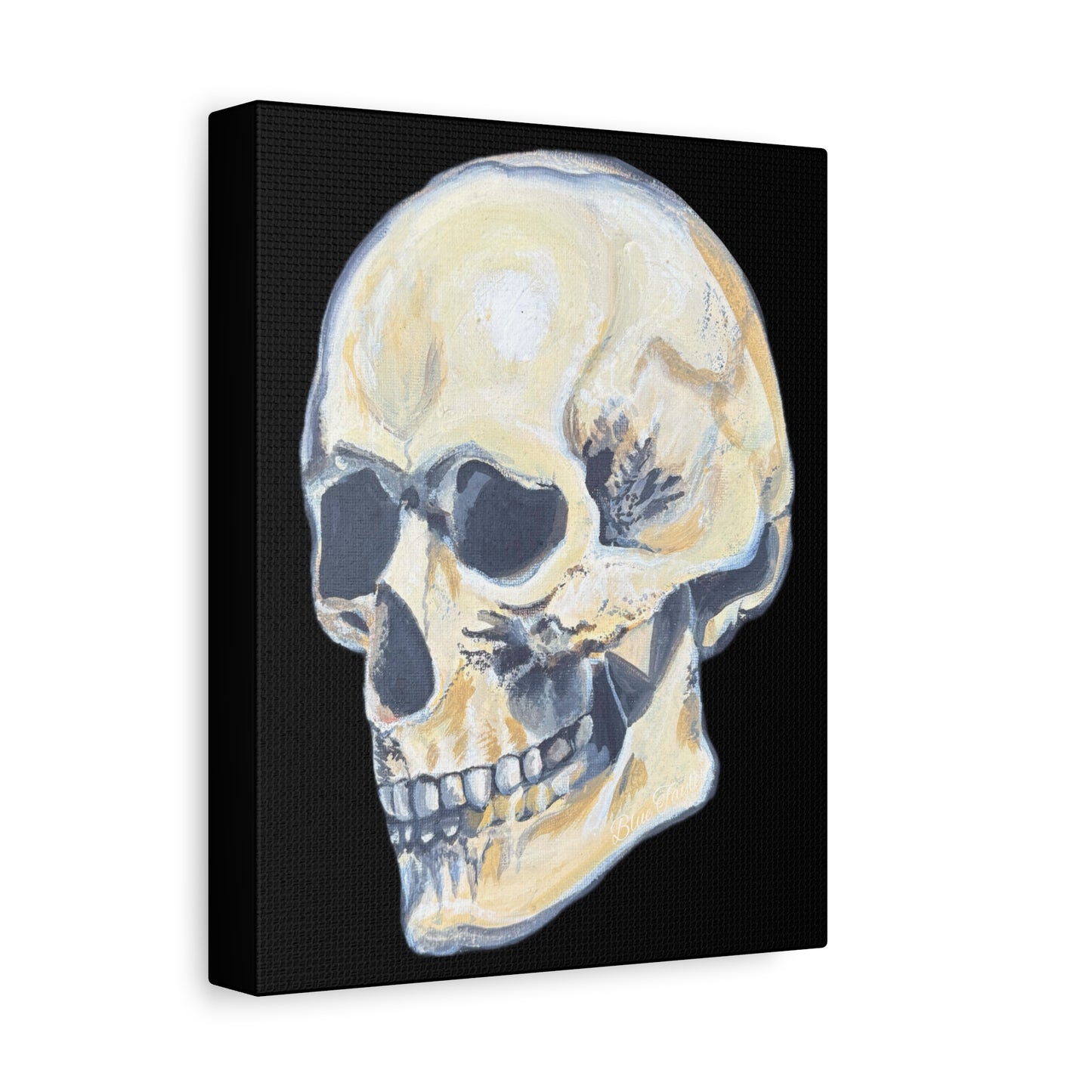 VG Skull Art Canvas Wall Decor