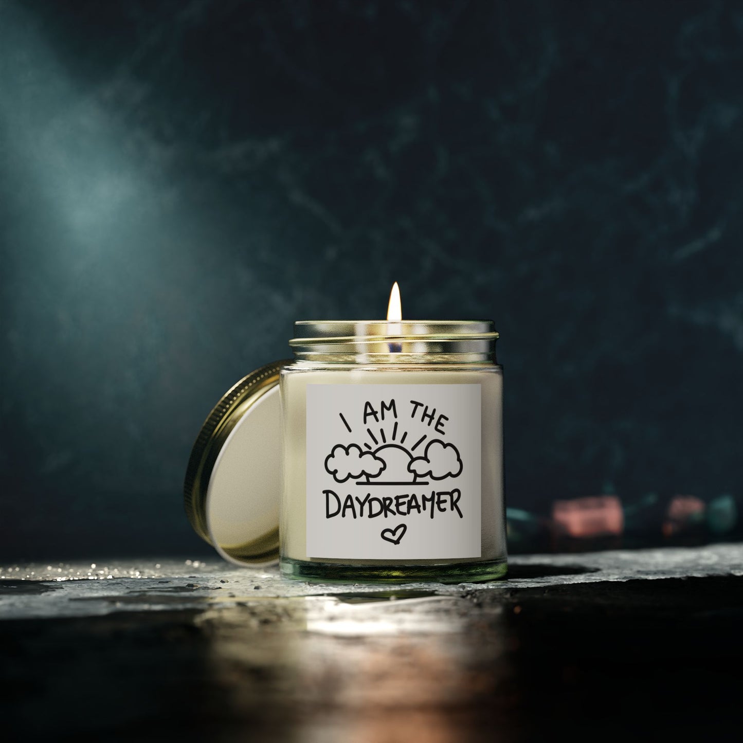 Daydreamer Scented Candles - Coconut Apricot Wax (4oz & 9oz)