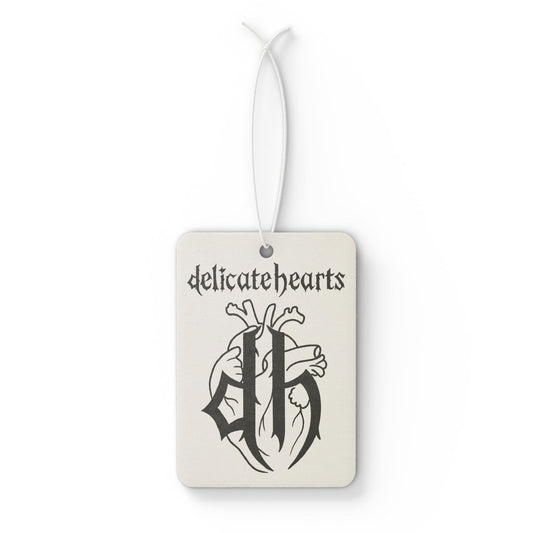 Gothic Heart Design Car Air Freshener - Unique Auto Aroma