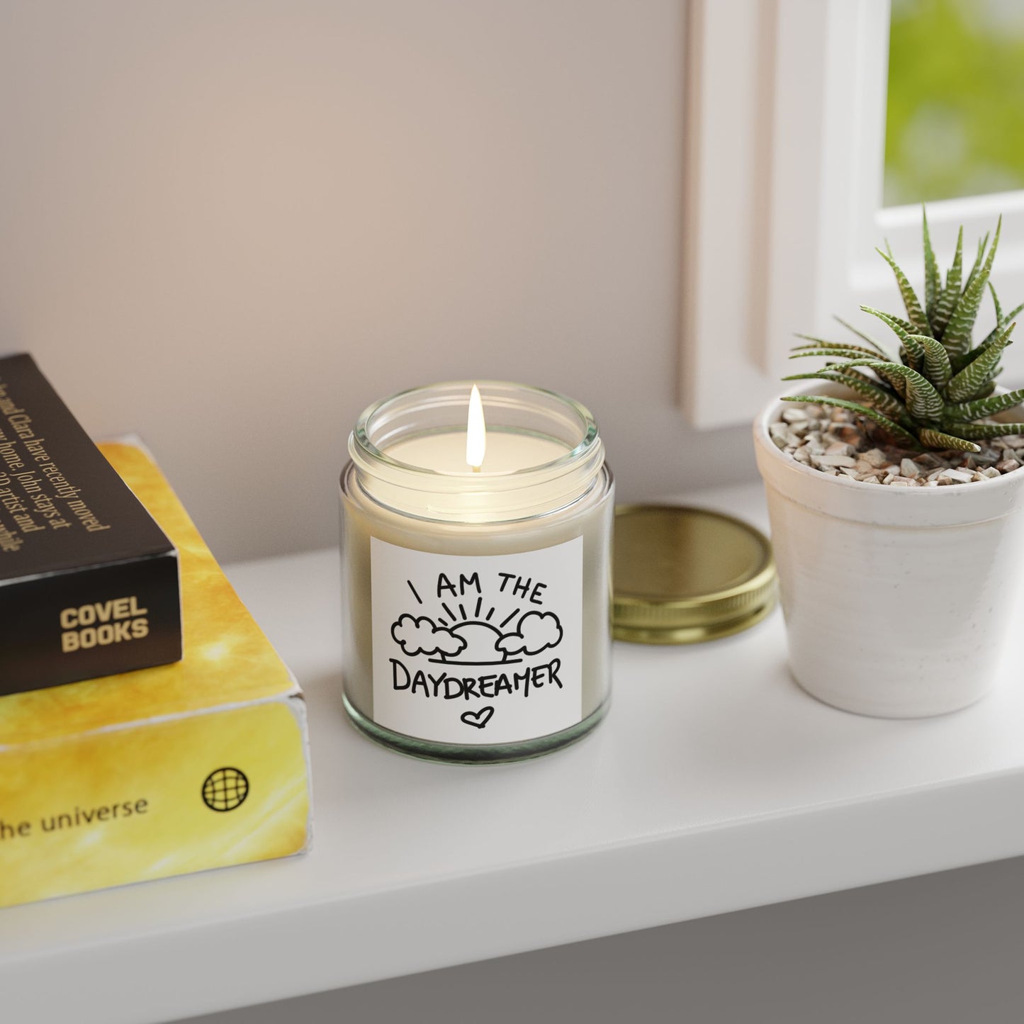 Daydreamer Scented Candles - Coconut Apricot Wax (4oz & 9oz)