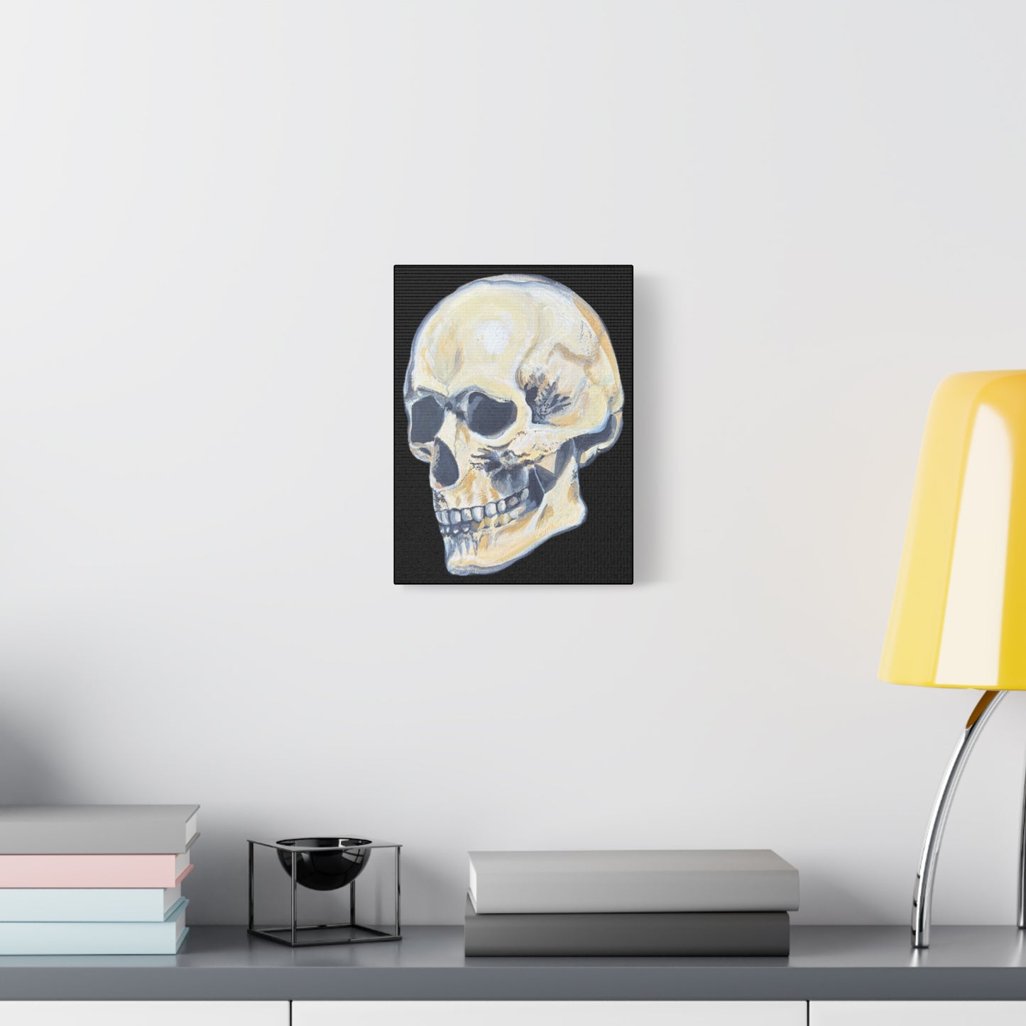 VG Skull Art Canvas Wall Decor